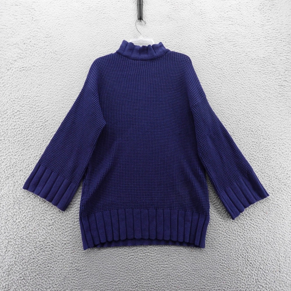 Princess Polly Navy Blue Knit Tunic‎ Sweater Size S/M Bell Sleeve NEW